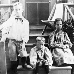 Badger Children at the Old Rectory