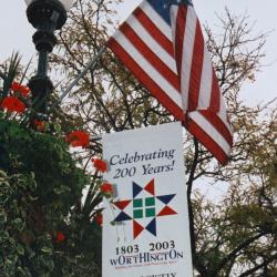 Bicentennial Street Banner