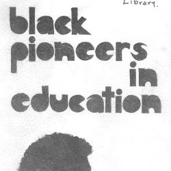 Black Pioneers in Education