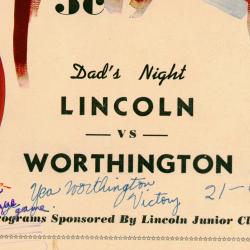 Dad's Night Lincoln vs. Worthington