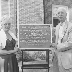 Eclectic Medical College Commemoration