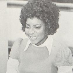Ethel Nichols in the 1974 Worthington High School Yearbook