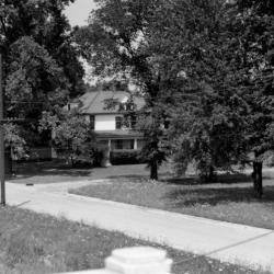 Formerly 799 Hartford Street: View from the Porch of Old Rectory