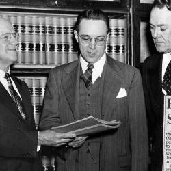 Frank Welling Presenting Court Brief