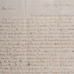 Letter to Mary Johnson from Chester Knox Johnson, February 1847
