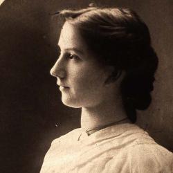 Photograph of Cornelia Vest at Graduation