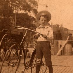 Photograph of Frame C. Brown as a Child