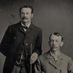 Photograph of James Franklin Pinney and Charles Ernest Pinney