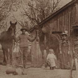 Photograph of John Quincy Wilcox Family