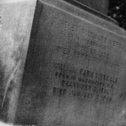 Photograph of Johnson Sessions Monument