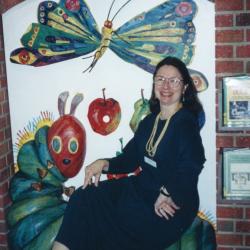 Photograph of Rachel Alexander at Northwest Library
