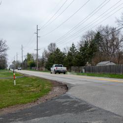 Photograph of Snouffer Road During Ohio's Stay At Home Order of 2020