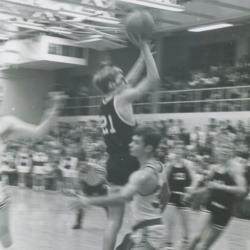 Photograph of Worthington High School Basketball Game at Westerville, 1969-70 Season