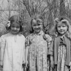 Photograph of Young Girls in 1939 Worthington