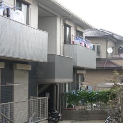 Photograph of houses in Sayama, Japan