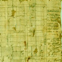 Plan of the Town Plat of Worthington in the State of Ohio