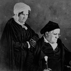 Portrait, Bishop Philander Chase and second wife, Sophia May Ingraham