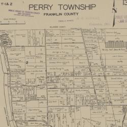 Property Map of Perry Township from before 1930
