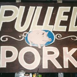 "Pulled Pork" Painting for the Pig Iron BBQ