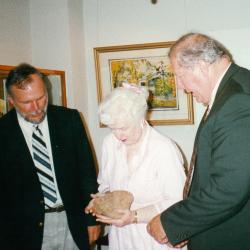 Receiving Jeffers Mound Artifacts