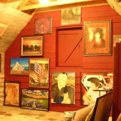 Studio of Artist and Signmaker William (bc) (Bill) Collins