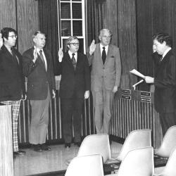 Swearing In City Council