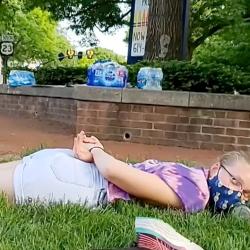 Video of Black Lives Matter Protesters Lying Down, June 3, 2020