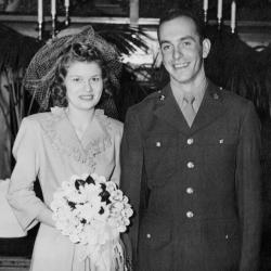 Wedding Photograph of Paul Snouffer and Harriet J. Smith