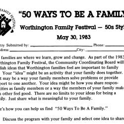 Worthington Family Festival Entry Form