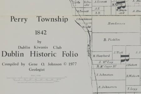 1842 Property Map of Perry Township, Franklin County, Ohio