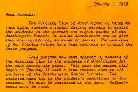 Activity Club Announcement