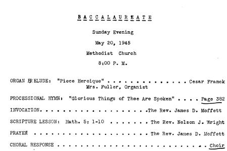 Baccalaureate Program