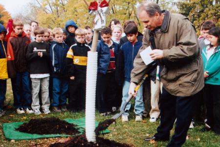 Bicentennial Buckeye Tree Planting