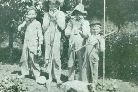 Boys Fishing
