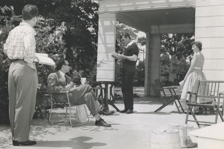 Edward Ludlum, Joseph Weaver, Joel Thomas and Yvonne Clifford of Playhouse on the Green