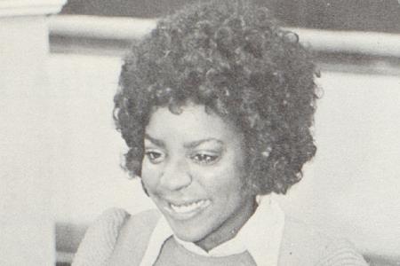 Ethel Nichols in the 1974 Worthington High School Yearbook