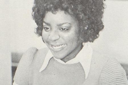 Ethel Nichols in the 1974 Worthington High School Yearbook