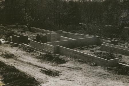 Foundation of Home at 500 Evergreen Circle