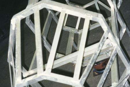 Frame of the Pig Iron BBQ Pig Statue