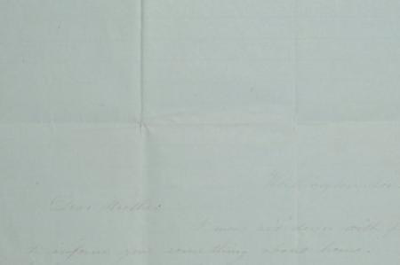Letter to William M. Johnson of Milan, Ohio from Mary Johnson of Worthington, Ohio
