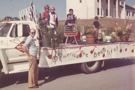 Parade Float in the First Worthington Hills Fourth of July Parade