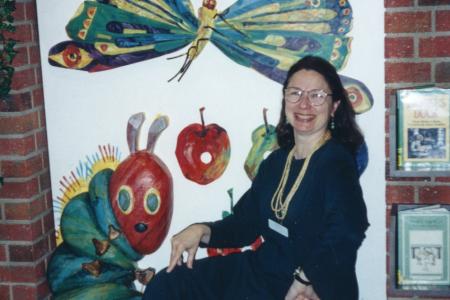 Photograph of Rachel Alexander at Northwest Library