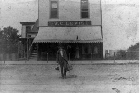 Photograph of W.C. Lewis Department Store