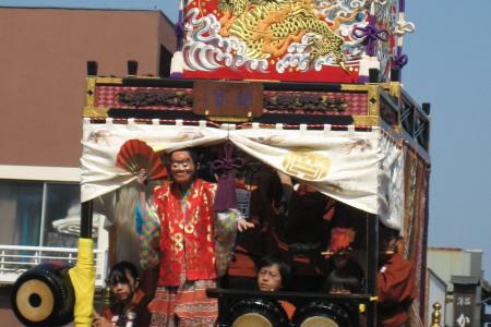 Photograph of the Kawagoe Festival in Kawagoe, Japan