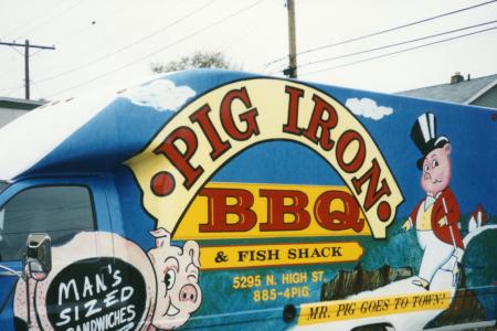 Pig Iron BBQ Delivery Van