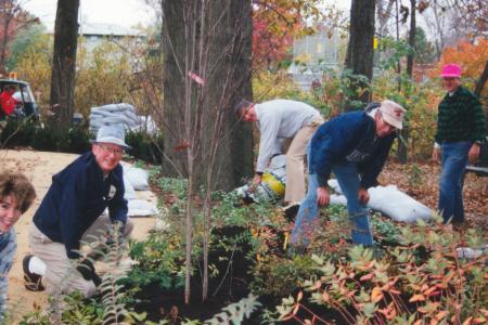 Rotarians Landscaping All Children's Playground