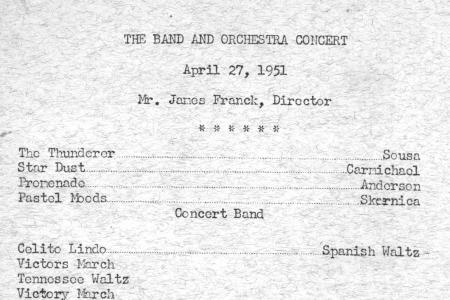 The Band and Orchestra Concert