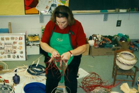 Worthington Bicentennial Arts Project (Basketmaking)