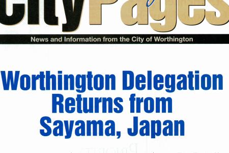 Worthington Delegation Returns from Sayama Japan