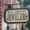 M.S. Abbott Jewelers Sign